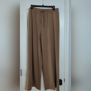 DSG Women's So Soft Wide Leg Pants Size Medium Tan NWT